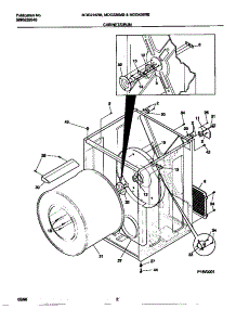 02 - Cabinet / Drum parts for Frigidaire Dryer MDG216RBD2 from AppliancePartsPros.com