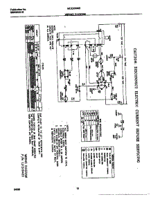 06 - Wiring Diagram parts for Frigidaire Dryer MDE336MBW2 from AppliancePartsPros.com