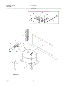 07 - System parts for Frigidaire Freezer CFC09M4AW0 from AppliancePartsPros.com