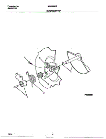 03 - Detergent Cup parts for Frigidaire Dishwasher MDB662RCS0 from AppliancePartsPros.com