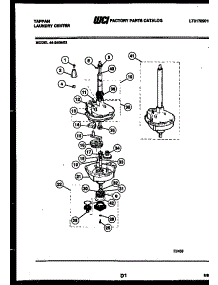 08 - Transmission Parts parts for Frigidaire Washer Dryer Combo 44-2408-00-03 from AppliancePartsPros.com