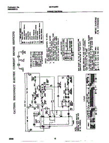 06 - Wiring Diagram parts for Frigidaire Dryer MDE546RED0 from AppliancePartsPros.com