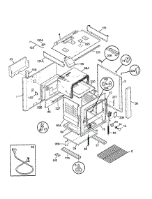 Body parts for Tappan Range TGF605WFW5 from AppliancePartsPros.com