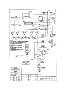 Wiring Diagram parts for Tappan Range TGF605WFW5 from AppliancePartsPros.com
