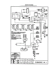 Wiring Diagram parts for Tappan Range TGF645WFW5 from AppliancePartsPros.com