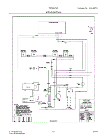 13 - Wiring Diagram parts for Tappan Range TGFS36FWA from AppliancePartsPros.com