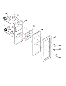 Control Panel parts for Tappan Range TGO336BGD2 from AppliancePartsPros.com