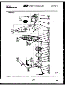 06 - Washer Drive System And Pump parts for Frigidaire Washer Dryer Combo 44-2407-00-03 from AppliancePartsPros.com