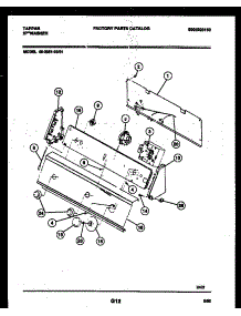 05 - Console And Control Parts parts for Frigidaire Washer 46-2351-00-01 from AppliancePartsPros.com