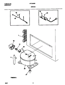 04 - System parts for Frigidaire Freezer MFC09M6BW4 from AppliancePartsPros.com