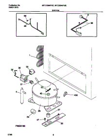 04 - System parts for Frigidaire Freezer MFC20M4FW2 from AppliancePartsPros.com