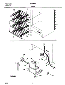 04 - System parts for Frigidaire Freezer MFU09M2GW4 from AppliancePartsPros.com
