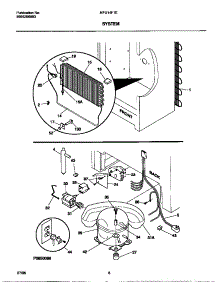 04 - System parts for Frigidaire Freezer MFU14F1EW1 from AppliancePartsPros.com