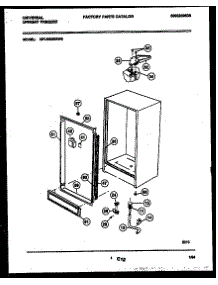 03 - Cabinet Parts parts for Frigidaire Freezer MFU09M2BW0 from AppliancePartsPros.com
