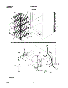 07 - System parts for Frigidaire Freezer CFU12M2AW2 from AppliancePartsPros.com