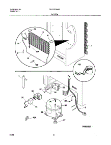 07 - System parts for Frigidaire Freezer CFU17F3AW2 from AppliancePartsPros.com