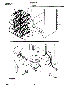 04 - System parts for Frigidaire Freezer CFU21M3HW0 from AppliancePartsPros.com