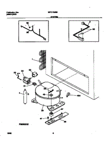 04 - System parts for Frigidaire Freezer MFC13M6BW3 from AppliancePartsPros.com