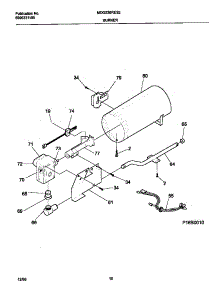 06 - Burner parts for Frigidaire Dryer MDG336RES2 from AppliancePartsPros.com