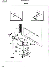 04 - System parts for Frigidaire Freezer CFC15M4HW0 from AppliancePartsPros.com