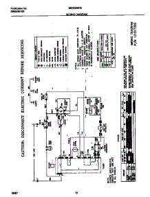 07 - Wiring Diagram parts for Frigidaire Dryer MDG336REW1 from AppliancePartsPros.com
