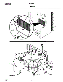 04 - System parts for Frigidaire Freezer MFU16F7FW1 from AppliancePartsPros.com