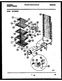 04 - System And Electrical Parts parts for Frigidaire Freezer MFU12M0BW0 from AppliancePartsPros.com
