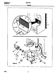 04 - System parts for Frigidaire Freezer MFU20F3GW0 from AppliancePartsPros.com