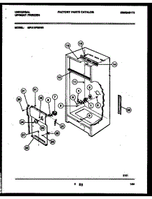 04 - Interior Parts parts for Frigidaire Freezer MFU16F3BW0 from AppliancePartsPros.com