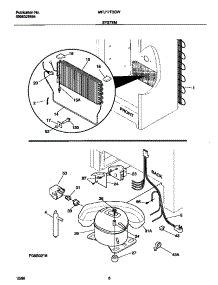 04 - System parts for Frigidaire Freezer MFU17F3GW6 from AppliancePartsPros.com