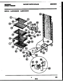 04 - System And Electrical Parts parts for Frigidaire Freezer MFU21M3AW1 from AppliancePartsPros.com