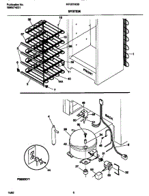 04 - System parts for Frigidaire Freezer MFU21M3BW3 from AppliancePartsPros.com