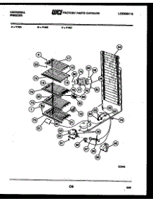 04 - System And Electrical Parts parts for Frigidaire Freezer V16B from AppliancePartsPros.com