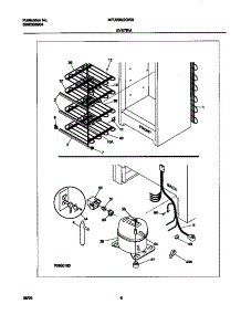 04 - System parts for Frigidaire Freezer MFU09M2GW0 from AppliancePartsPros.com