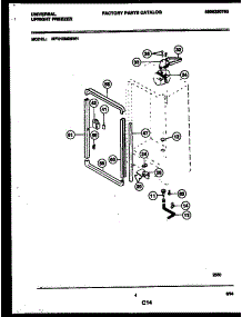 03 - Cabinet Parts parts for Frigidaire Freezer MFU12M2BW1 from AppliancePartsPros.com