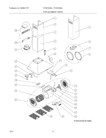 03 - Recommended Spare Parts parts for Frigidaire Hood FHWC3055LSA from AppliancePartsPros.com