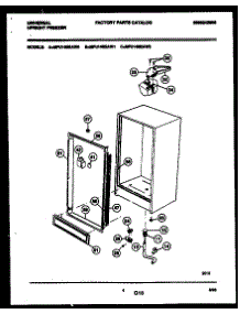 03 - Cabinet Parts parts for Frigidaire Freezer MFU14M2AW0 from AppliancePartsPros.com