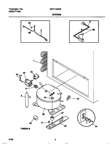 04 - System parts for Frigidaire Freezer MFC15M3BW2 from AppliancePartsPros.com