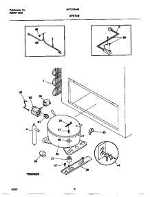 04 - System parts for Frigidaire Freezer MFC23M4BW5 from AppliancePartsPros.com