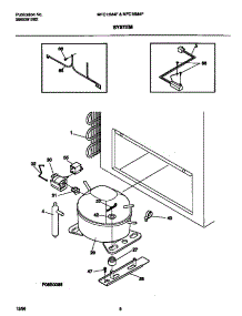 04 - System parts for Frigidaire Freezer MFC13M4FW0 from AppliancePartsPros.com