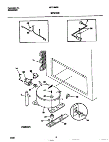 04 - System parts for Frigidaire Freezer MFC18M0EW0 from AppliancePartsPros.com