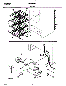 04 - System parts for Frigidaire Freezer MFU09M2GW2 from AppliancePartsPros.com