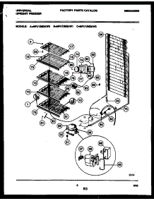 04 - System And Electrical Parts parts for Frigidaire Freezer MFU12M2AW0 from AppliancePartsPros.com