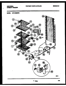 04 - System And Electrical Parts parts for Frigidaire Freezer MFU12M2BW0 from AppliancePartsPros.com