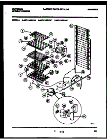 04 - System And Electrical Parts parts for Frigidaire Freezer MFU14M2AW2 from AppliancePartsPros.com