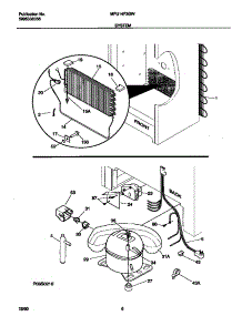 04 - System parts for Frigidaire Freezer MFU14F3GW6 from AppliancePartsPros.com