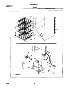 04 - System parts for Frigidaire Freezer MFU12M2GW0 from AppliancePartsPros.com