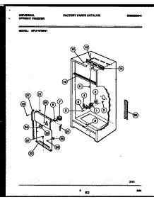 04 - Interior Parts parts for Frigidaire Freezer MFU14F3BW1 from AppliancePartsPros.com
