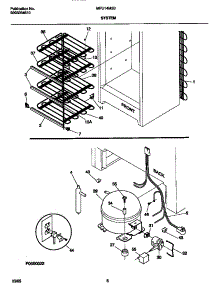04 - System parts for Frigidaire Freezer MFU14M2BW3 from AppliancePartsPros.com