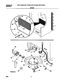 04 - System parts for Frigidaire Freezer MFU17F3GW3 from AppliancePartsPros.com